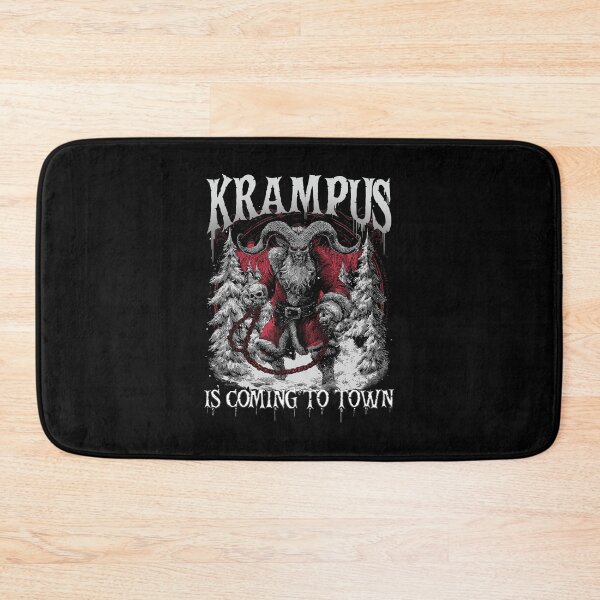 Item preview, Krampus Is Coming To Town Retro designed and sold by collinswired.