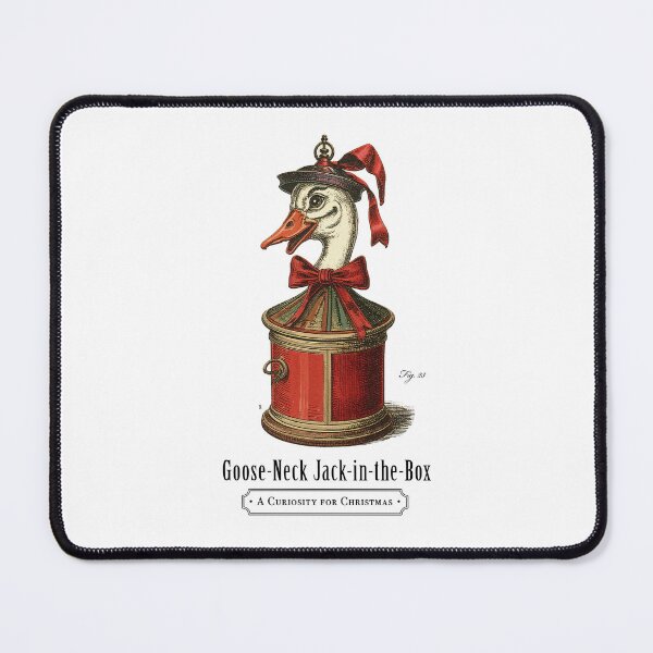 Item preview, Goose‑Neck Jack‑in‑the‑Box — Curious Christmas Toy, 1887 designed and sold by gstevensonart.