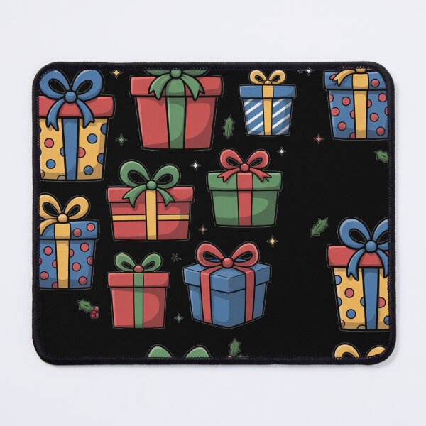 Item preview, Colorful Christmas Gift Boxes Illustration designed and sold by MonkiFlipp.