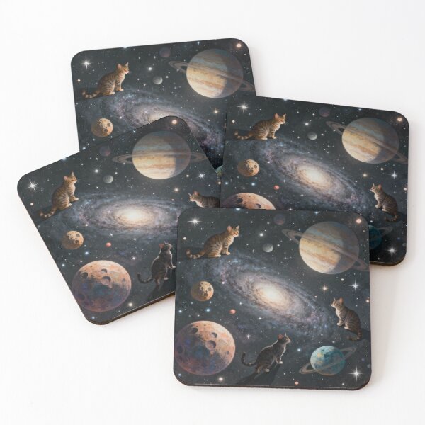 Item preview, Lost Cat Exploring Deep Space designed and sold by adeuszwieczore.
