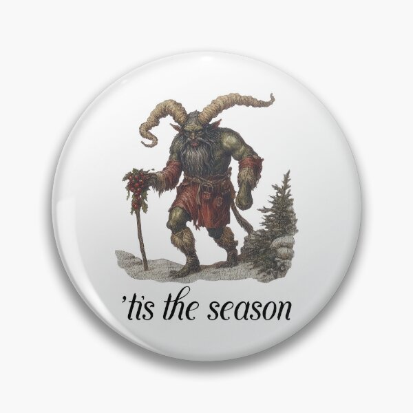 Item preview, Krampus Tis The Season Christmas Vintage designed and sold by collinswired.