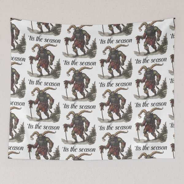 Item preview, Krampus Tis The Season Christmas Vintage designed and sold by collinswired.