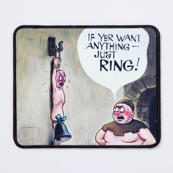 Item preview, Just Ring. British seaside resort postcard humor. c 1950's designed and sold by JonDelorme.