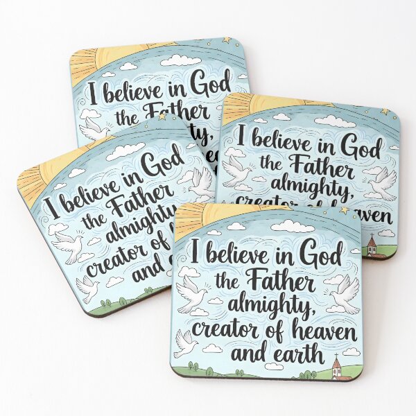 Item preview, Creator of Heaven and Earth Christian Nature Scene Design. designed and sold by loveandlightrb.
