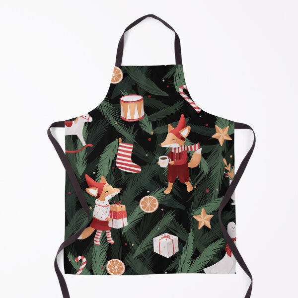 Item preview, Festive foxes designed and sold by Elenanaylor.