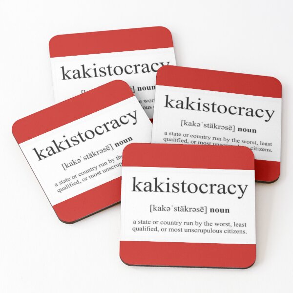Item preview, K-stocracy Definition: State Run by the Least Qualified designed and sold by daweave77.