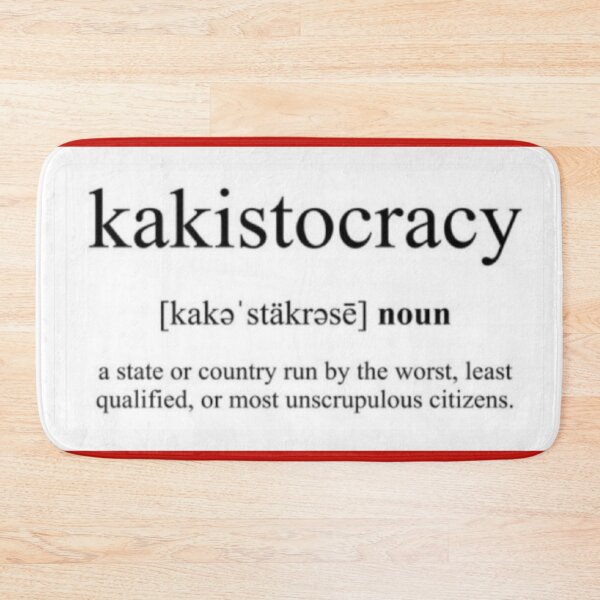 Item preview, K-stocracy Definition: State Run by the Least Qualified designed and sold by daweave77.