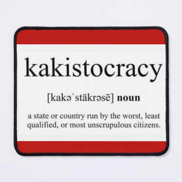 Item preview, K-stocracy Definition: State Run by the Least Qualified designed and sold by daweave77.
