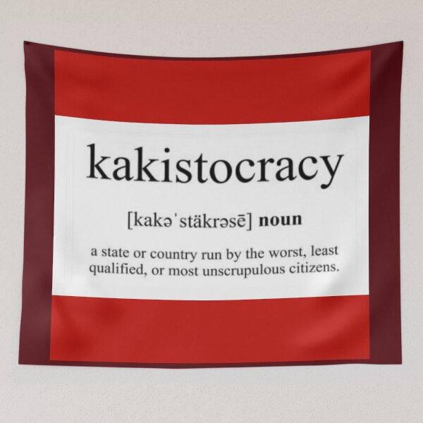 Item preview, K-stocracy Definition: State Run by the Least Qualified designed and sold by daweave77.