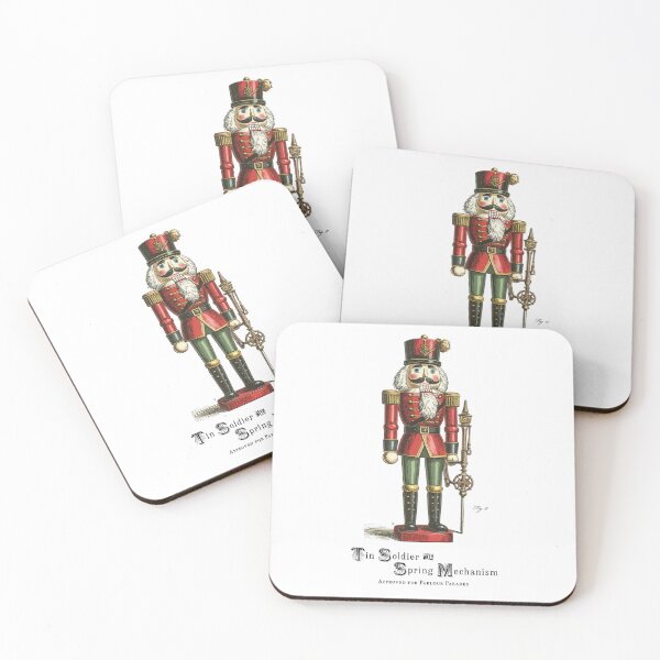 Item preview, Tin Soldier with Spring Mechanism — 1887 Parade Guard designed and sold by gstevensonart.