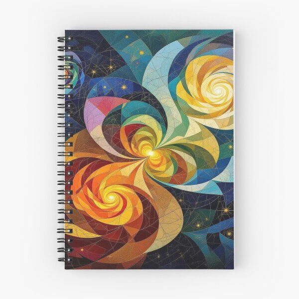 Item preview, Galactic Whirl – Spirals of Light & Emotion in van Gogh Style for Cosmic Souls & Dreamers designed and sold by FotoworldEdel.