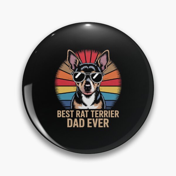 Item preview, Best Rat Terrier Dad Ever Dog Lovers  designed and sold by EllinoKlemo.