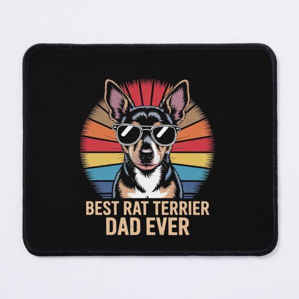 Item preview, Best Rat Terrier Dad Ever Dog Lovers designed and sold by EllinoKlemo.