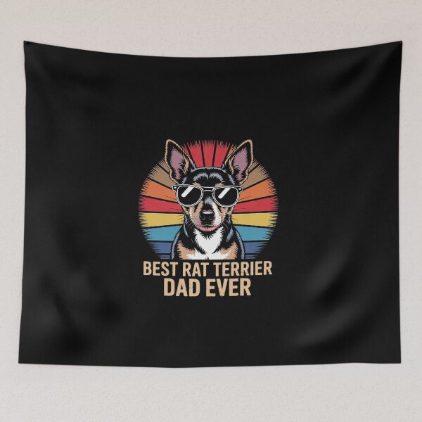 Item preview, Best Rat Terrier Dad Ever Dog Lovers  designed and sold by EllinoKlemo.