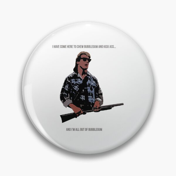 Item preview, They Live Armed Character Bubblegum Quote designed and sold by DonnaBradsha.