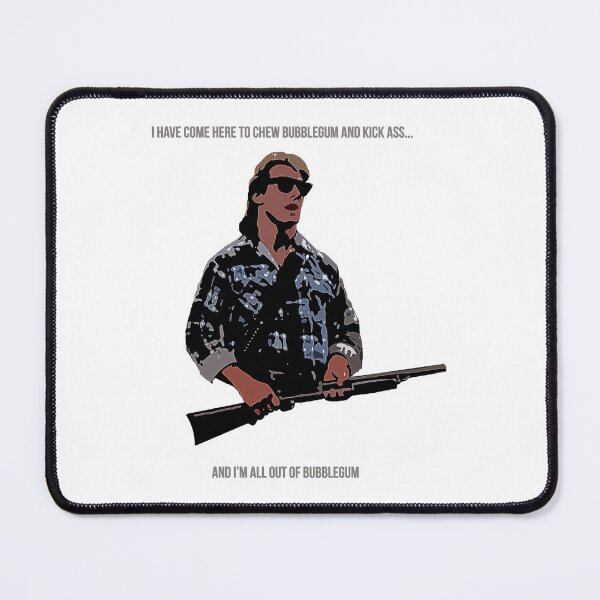 Item preview, They Live Armed Character Bubblegum Quote designed and sold by DonnaBradsha.