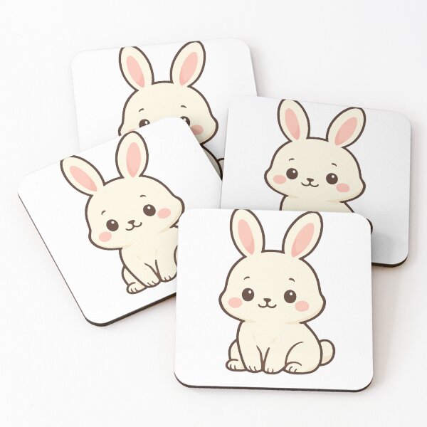 Item preview, Kawaii Bunny Spirit – Sweet Pastel Animal Art | CutiVerse designed and sold by CutiVerse.