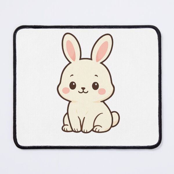 Item preview, Kawaii Bunny Spirit – Sweet Pastel Animal Art | CutiVerse designed and sold by CutiVerse.