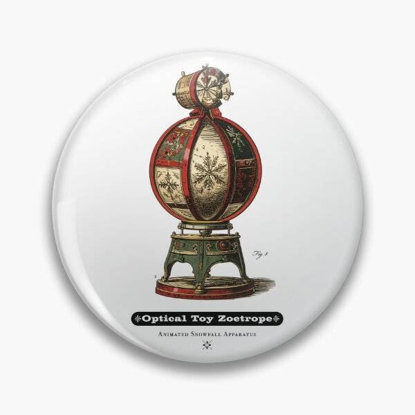 Item preview, Optical Toy Zoetrope — Animated Snowfall Apparatus, 1887 designed and sold by gstevensonart.