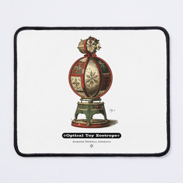 Item preview, Optical Toy Zoetrope — Animated Snowfall Apparatus, 1887 designed and sold by gstevensonart.
