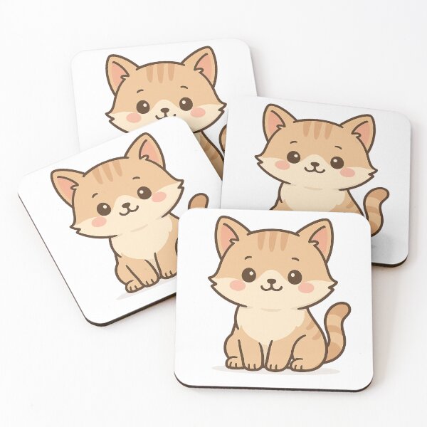Item preview, Kawaii Cat Spirit – Cozy Pastel Animal Art | CutiVerse designed and sold by CutiVerse.