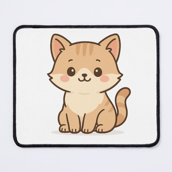 Item preview, Kawaii Cat Spirit – Cozy Pastel Animal Art | CutiVerse designed and sold by CutiVerse.