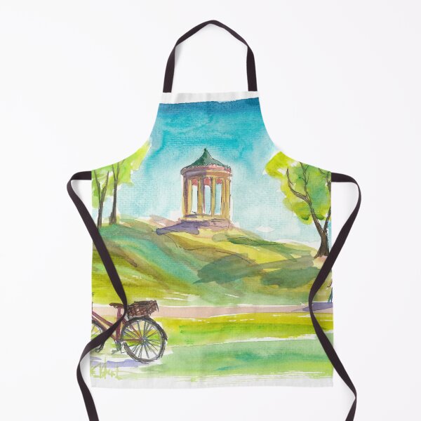Item preview, Walking through the English Garden in Munich with Monopteros Temple designed and sold by artshop77.