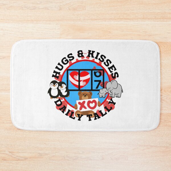 Item preview, Daily Tally of Hugs and Kisses. designed and sold by MPC-Mince-Pies.