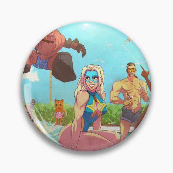 Item preview, Dispatch Bikini Swimsuit Poolside Splash Art designed and sold by fn2187.