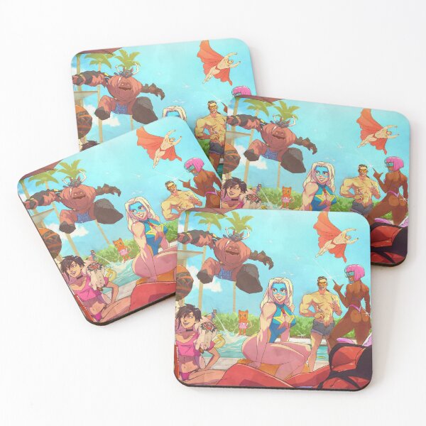 Item preview, Dispatch Bikini Swimsuit Poolside Splash Art designed and sold by fn2187.