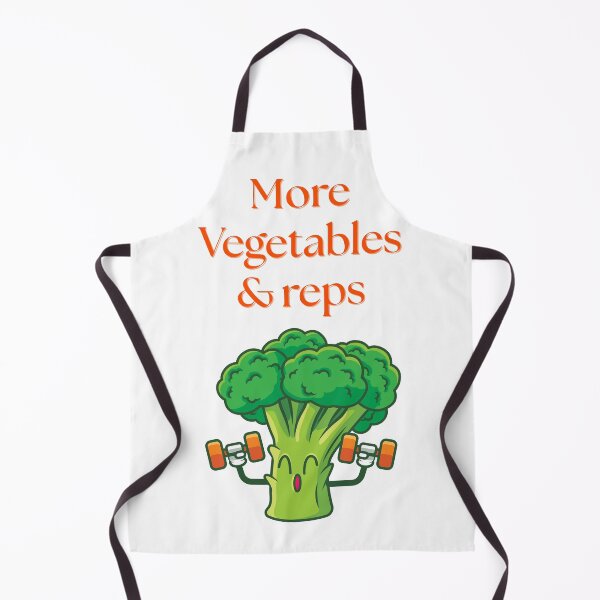 Item preview, More Vegetables and Reps – Funny Fitness Broccoli designed and sold by J0b4t.