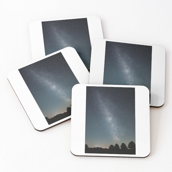 Item preview, Night Sky Milky Way Silhouette Photographic Print designed and sold by Mother-Nature65.