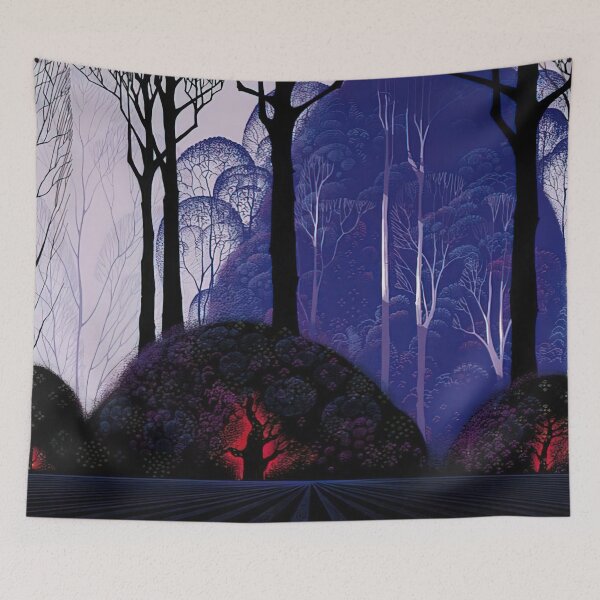 Item preview, Eyvind Earle - Purple Eucalyptus designed and sold by meldefiart.
