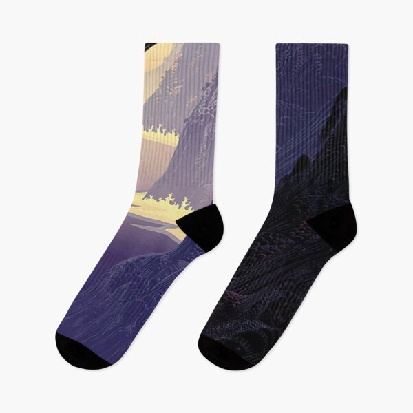 Item preview, Eyvind Earle - Purple Mist designed and sold by meldefiart.