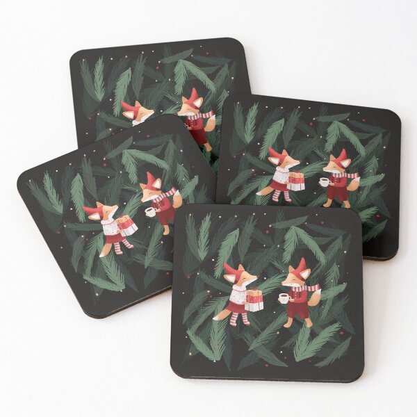 Item preview, Festive foxes gifts designed and sold by Elenanaylor.