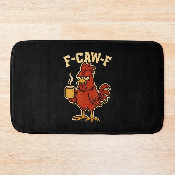 Item preview, F Caw F Coffee Chicken F Kaw Rooster Funny Bird designed and sold by tadmercado.