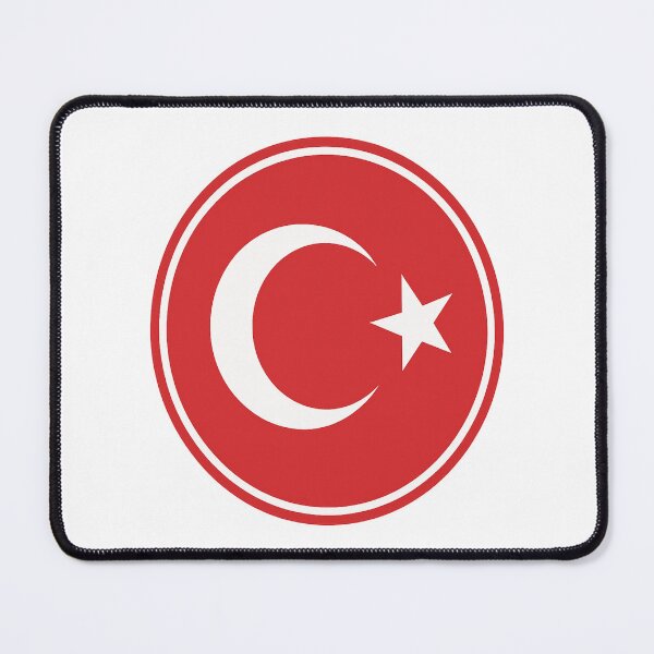 Item preview, Circular Emblem Turkish Flag Reinterpretation – Modern Red Badge Vector | Turkey Europe Istanbul Design designed and sold by Globalcitytees.