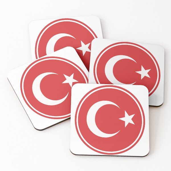 Item preview, Circular Emblem Turkish Flag Reinterpretation – Modern Red Badge Vector | Turkey Europe Istanbul Design designed and sold by Globalcitytees.