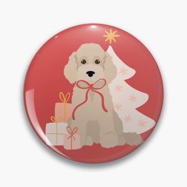 Item preview, Cockapoo Christmas designed and sold by AnulaArt.