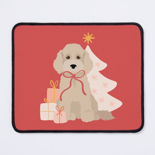 Item preview, Cockapoo Christmas designed and sold by AnulaArt.