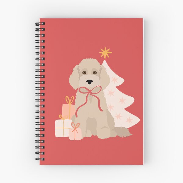 Artikelvorschau, Cockapoo Weihnachten entworfen und verkauft von AnulaArt.
