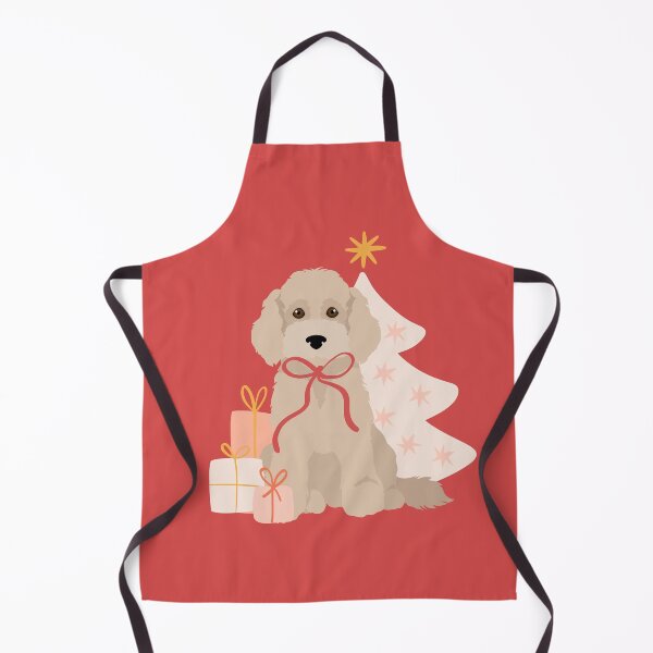 Item preview, Cockapoo Christmas designed and sold by AnulaArt.