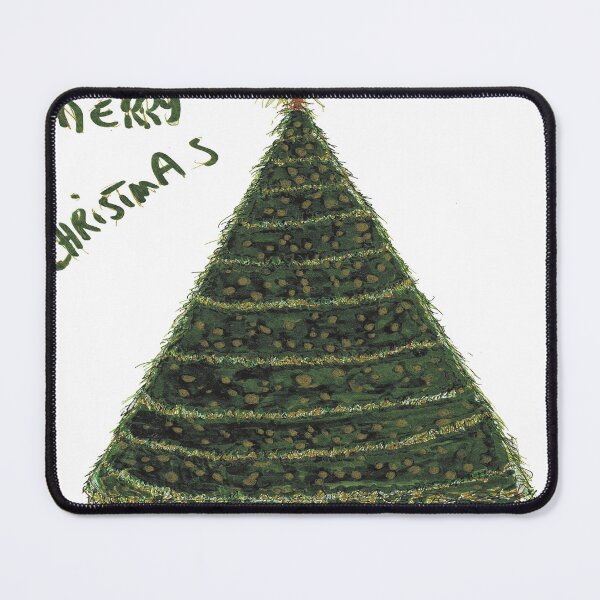 Item preview, Green and Gold Christmas tree in acyrilic maker designed and sold by designbywhacky.