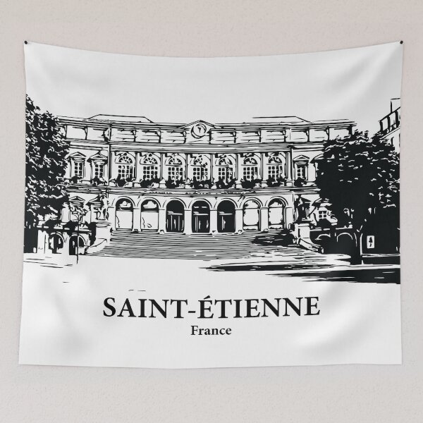 Item preview, Saint-Étienne - France designed and sold by Lakeric Cityscapes.