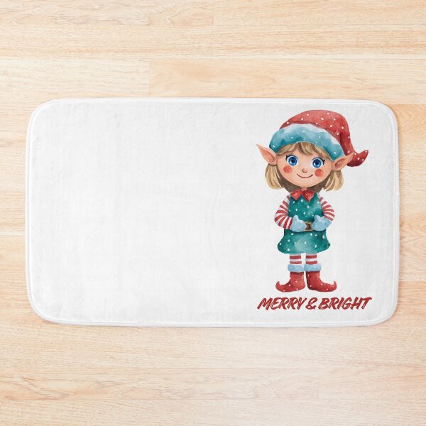 Item preview, Cute Watercolor Christmas Elf - Merry & Bright designed and sold by AivoraWear.