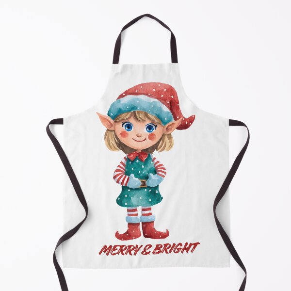 Item preview, Cute Watercolor Christmas Elf - Merry & Bright designed and sold by AivoraWear.