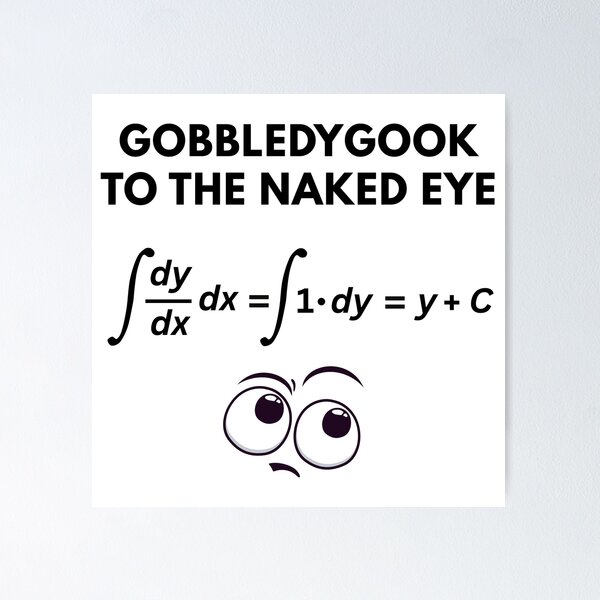 Item preview, Amusing Gobbledygook Calculus! designed and sold by MPC-Mince-Pies.