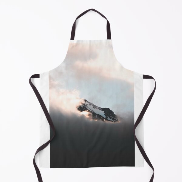 Item preview, Mountain Peak Through Dark Clouds Photographic Print designed and sold by Mother-Nature65.