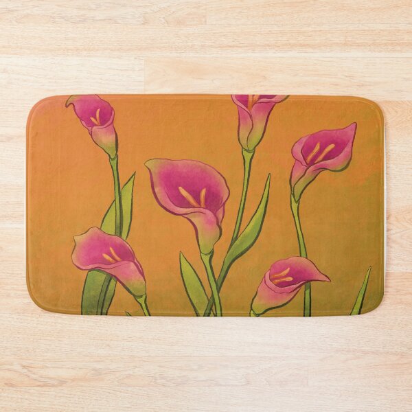Item preview, Floral Illustration Pink Calla Lily designed and sold by Mel-Mas-Stoband.