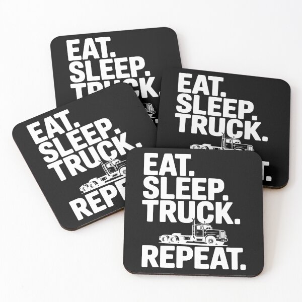 Item preview, Eat. Sleep. Truck. Repeat. designed and sold by Frank Ring.